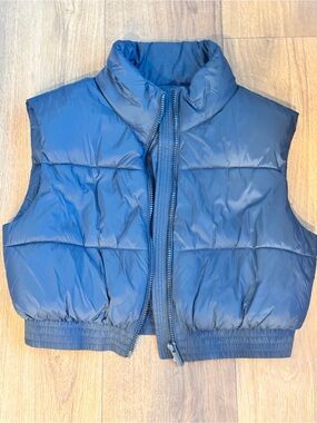 Calvin Klein Jeans Black Puffer Vest L size New